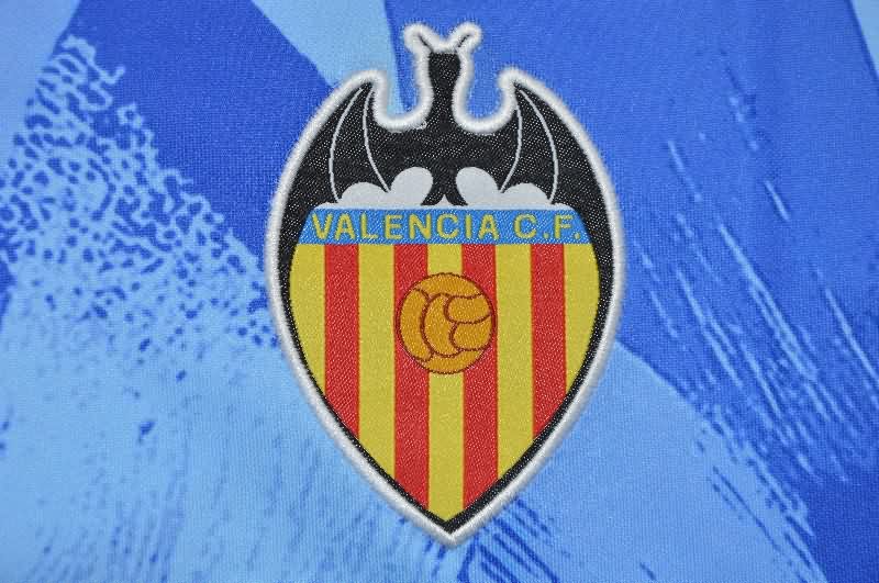 AAA(Thailand) Valencia 1990/92 Away Retro Soccer Jersey