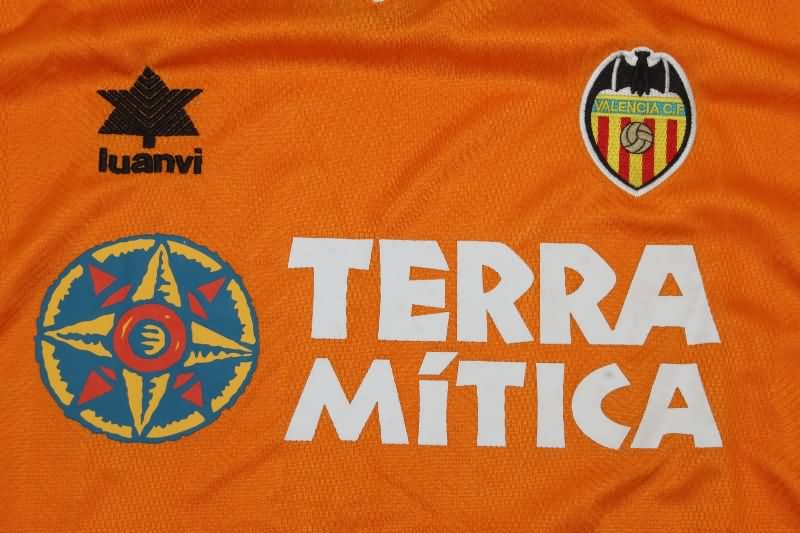 AAA(Thailand) Valencia 1999/00 Third Retro Soccer Jersey