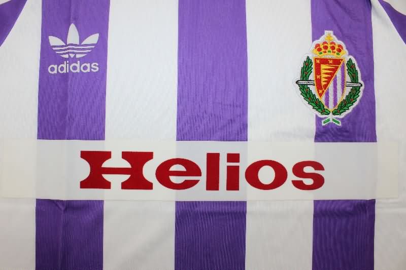 AAA(Thailand) Valladolid 1983/84 Home Retro Soccer Jersey