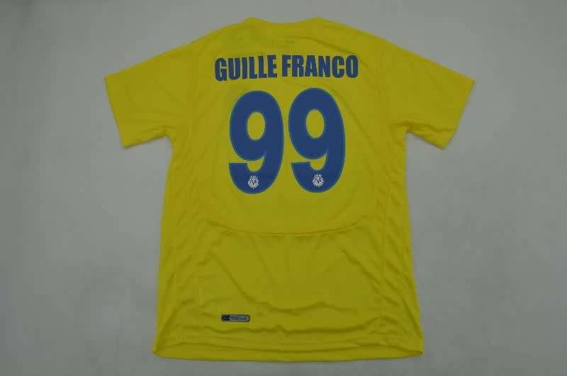 AAA(Thailand) Villarreal 2008/09 Home Retro Soccer Jersey