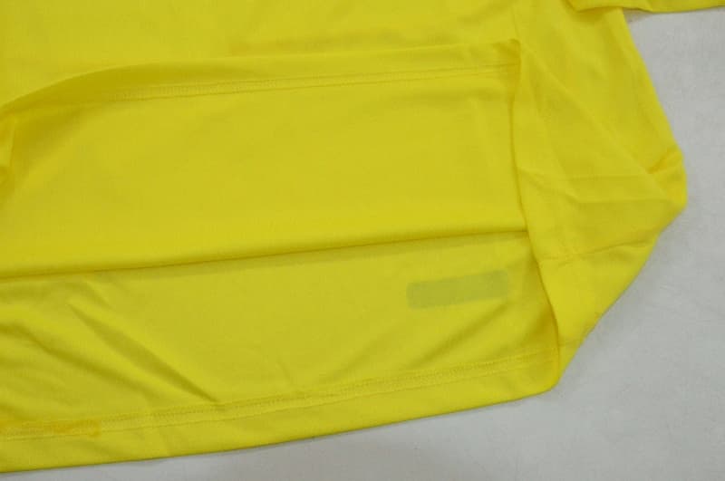 AAA(Thailand) Villarreal 2008/09 Home Long Sleeve Retro Soccer Jersey
