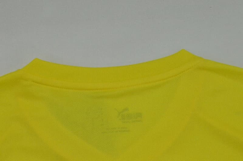 AAA(Thailand) Villarreal 2008/09 Home Long Sleeve Retro Soccer Jersey