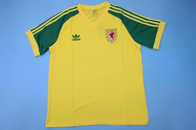 AAA(Thailand) Wales 1982 Away Retro Soccer Jersey