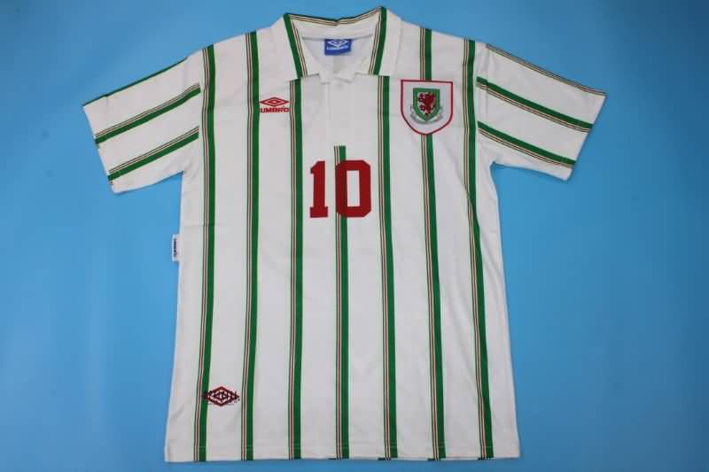 AAA(Thailand) Wales 1993/95 Away Retro Soccer Jersey