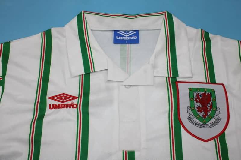 AAA(Thailand) Wales 1993/95 Away Retro Soccer Jersey