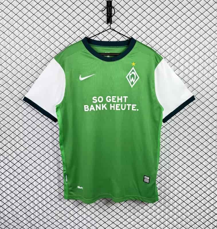 AAA(Thailand) Werder Bremen 2009/10 Home Retro Soccer Jersey AAA(Thailand) Werder Bremen 2009/10 Home Retro Soccer Jersey