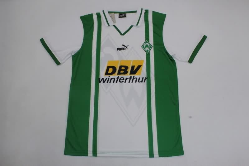 AAA(Thailand) Werder Bremen 1996/97 Home Retro Soccer Jersey