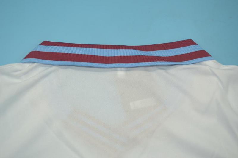 AAA(Thailand) West Ham 1980 Away Retro Soccer Jersey