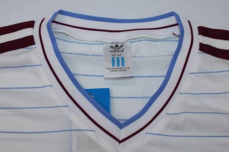 AAA(Thailand) West Ham 1986 Away Retro Soccer Jersey