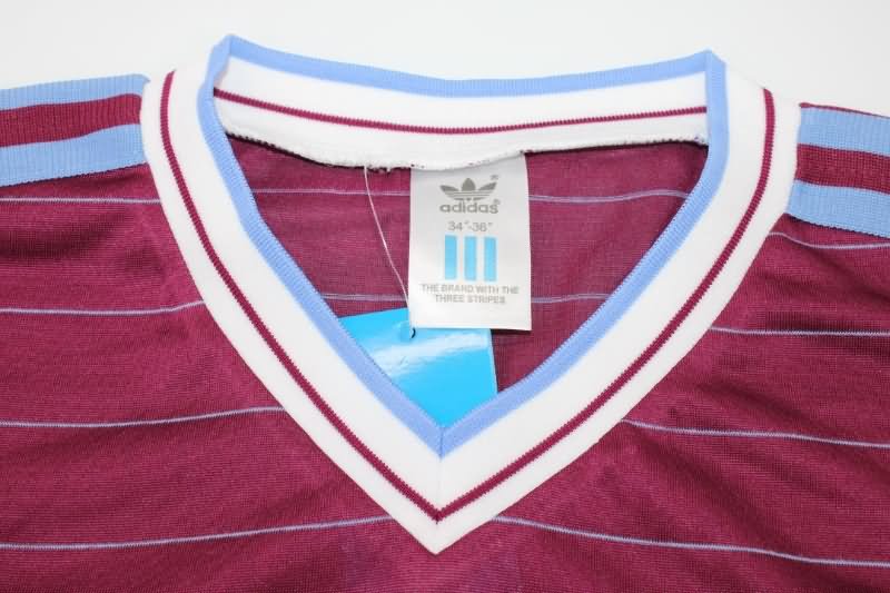 AAA(Thailand) West Ham 1986 Home Retro Soccer Jersey