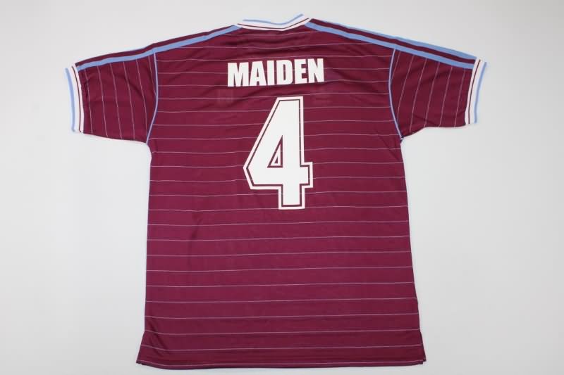 AAA(Thailand) West Ham 1986 Home Retro Soccer Jersey