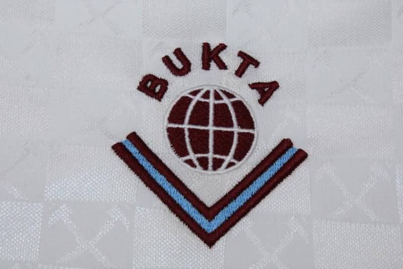 AAA(Thailand) West Ham 1989/90 Away Retro Soccer Jersey