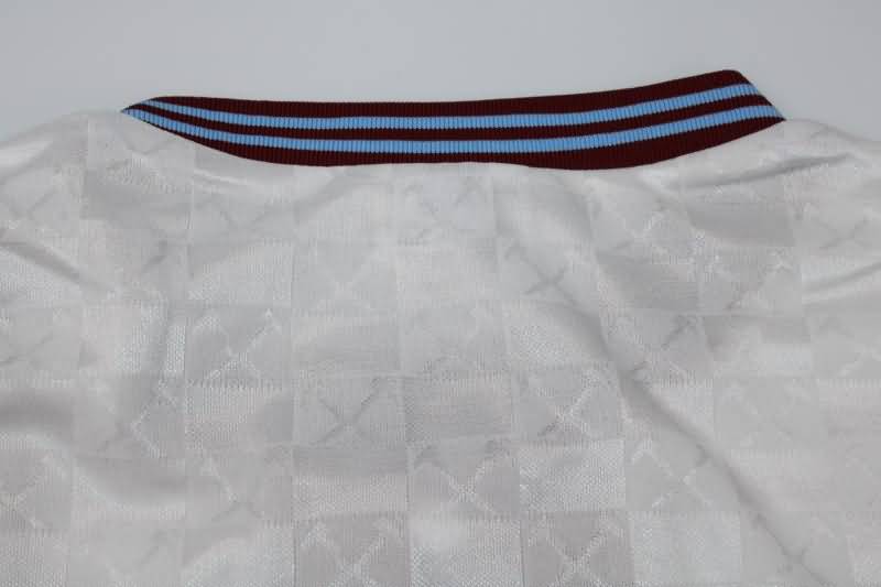 AAA(Thailand) West Ham 1989/90 Away Retro Soccer Jersey