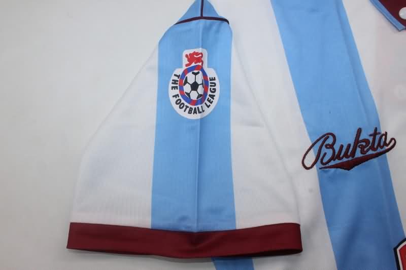 AAA(Thailand) West Ham 1991/92 Away Retro Soccer Jersey