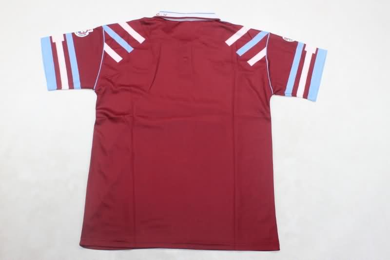 AAA(Thailand) West Ham 1991/92 Home Retro Soccer Jersey