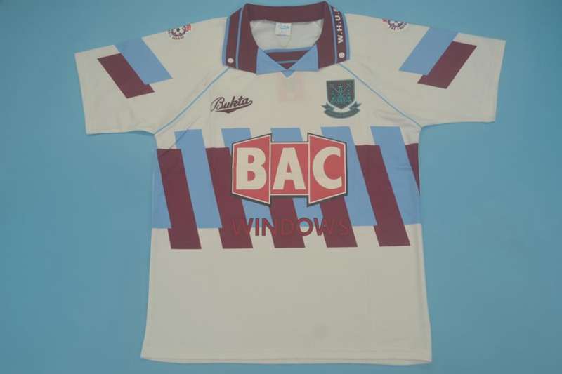 AAA(Thailand) West Ham 1991/92 Third Retro Soccer Jersey