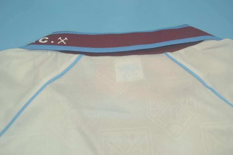 AAA(Thailand) West Ham 1991/92 Third Retro Soccer Jersey