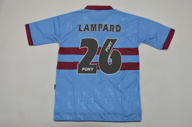 AAA(Thailand) West Ham 1995/97 Away Retro Soccer Jersey
