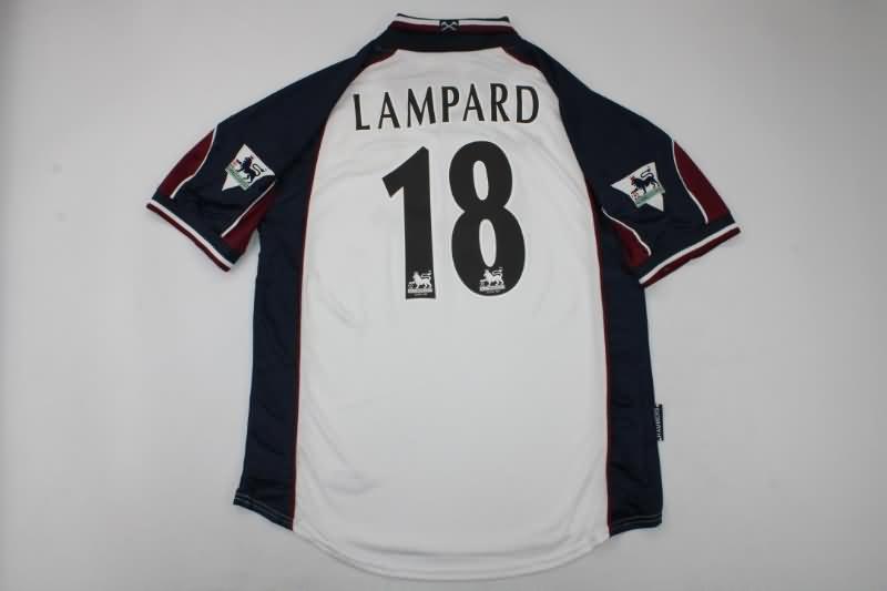 AAA(Thailand) West Ham 1999/01 Away Retro Soccer Jersey