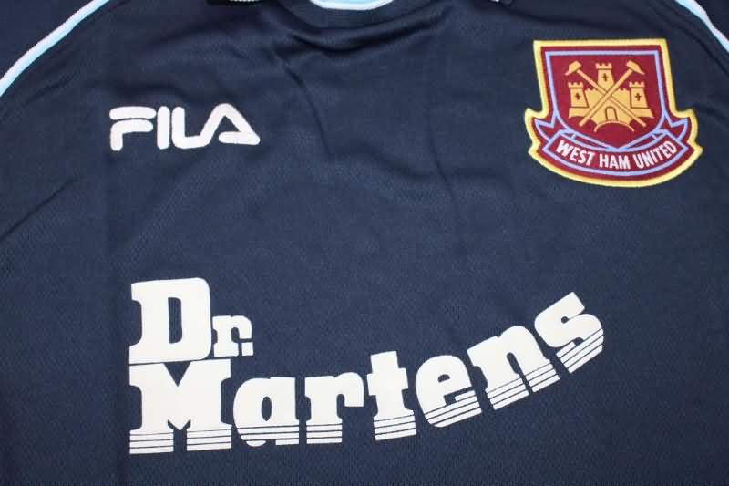 AAA(Thailand) West Ham 1999/01 Third Retro Soccer Jersey