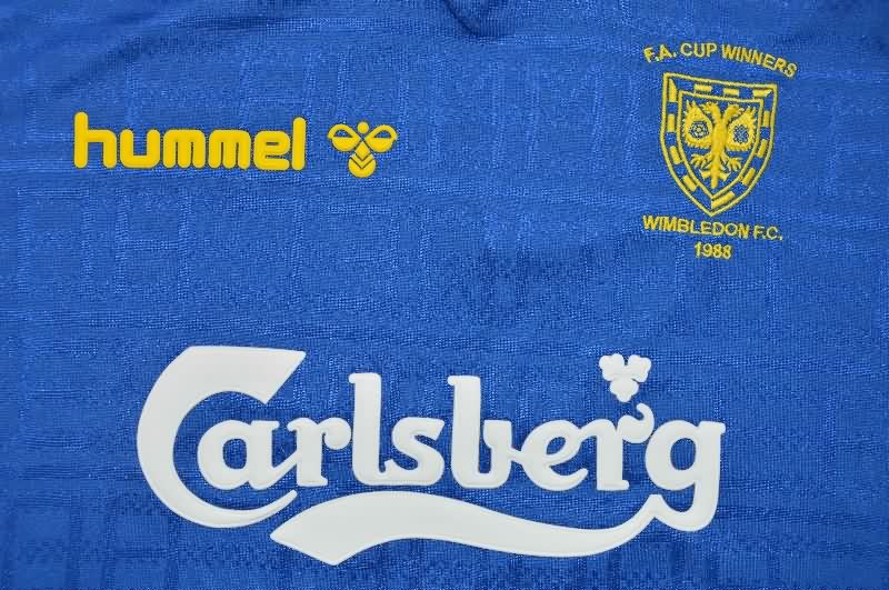 AAA(Thailand) Wimbledon 1988/89 Home Retro Soccer Jersey