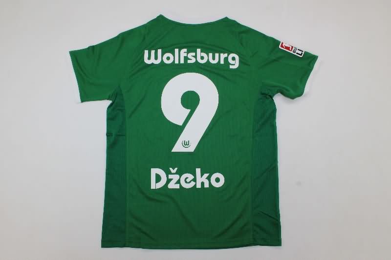 AAA(Thailand) Wolfsburg 2008/09 Home Retro Soccer Jersey