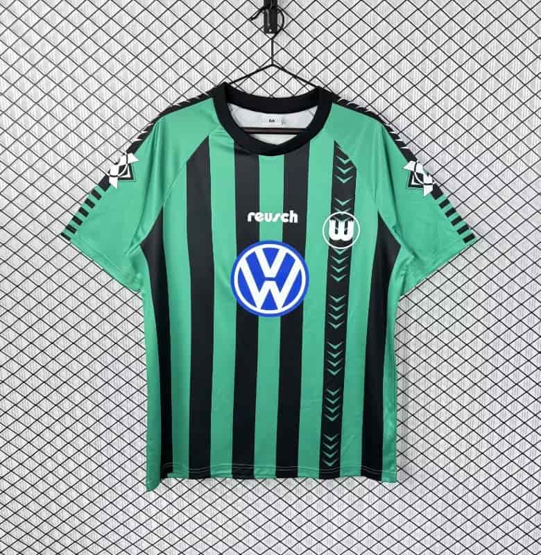 AAA(Thailand) Wolfsburg 1994/95 Away Retro Soccer Jersey