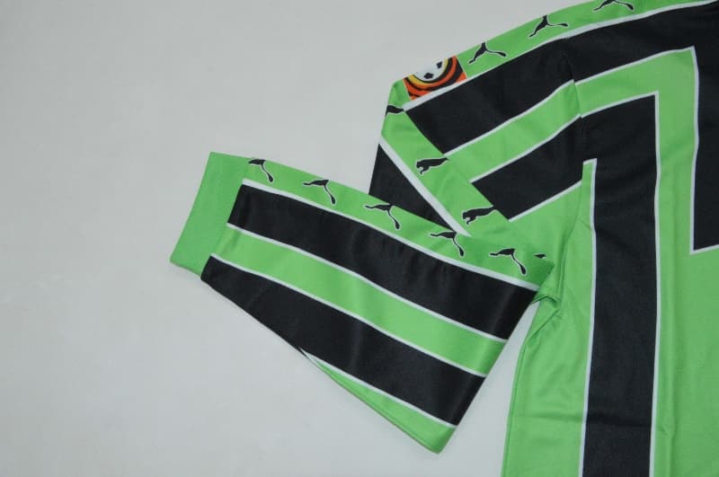 AAA(Thailand) Wolfsburg 1999/00 Away Retro Long Sleeve Soccer Jersey