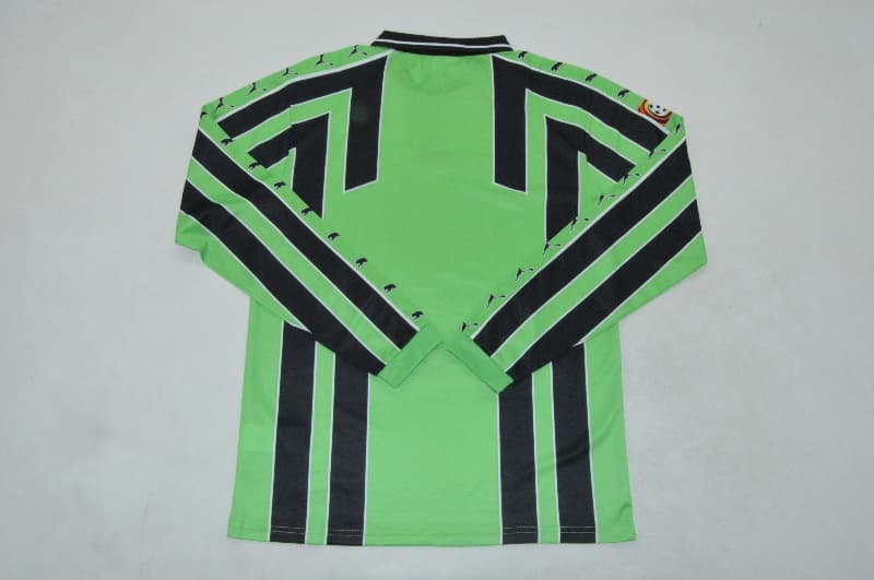 AAA(Thailand) Wolfsburg 1999/00 Away Retro Long Sleeve Soccer Jersey