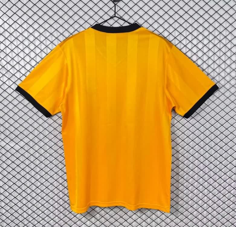 AAA(Thailand) Wolves 1986/88 Home Retro Soccer Jersey