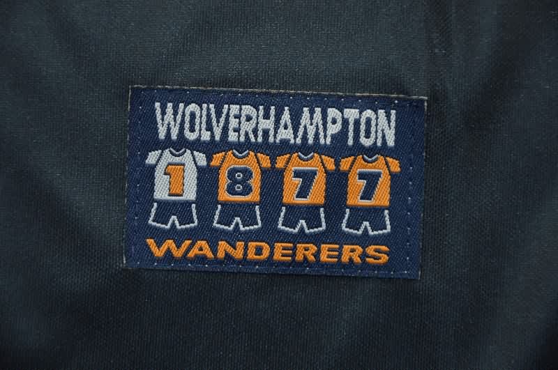 AAA(Thailand) Wolves 1996/98 Home Retro Soccer Jersey