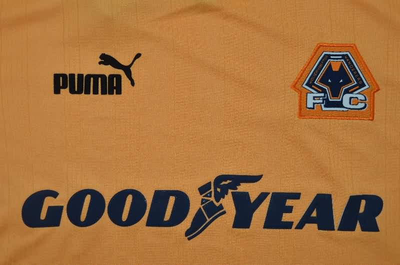 AAA(Thailand) Wolves 1998/99 Home Retro Soccer Jersey
