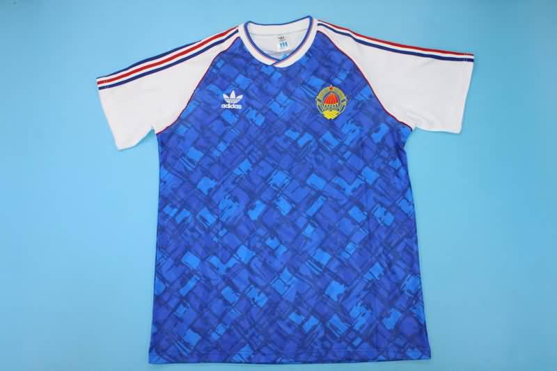 AAA(Thailand) Yugoslavia Wolves 1992 Home Retro Soccer Jersey
