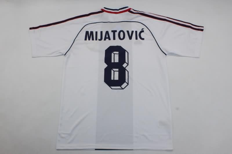 AAA(Thailand) Yugoslavia 1999 Away Retro Soccer Jersey