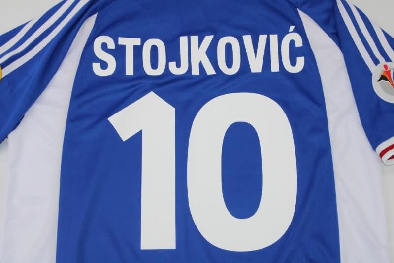 AAA(Thailand) Yugoslavia 2000 Home Retro Soccer Jersey