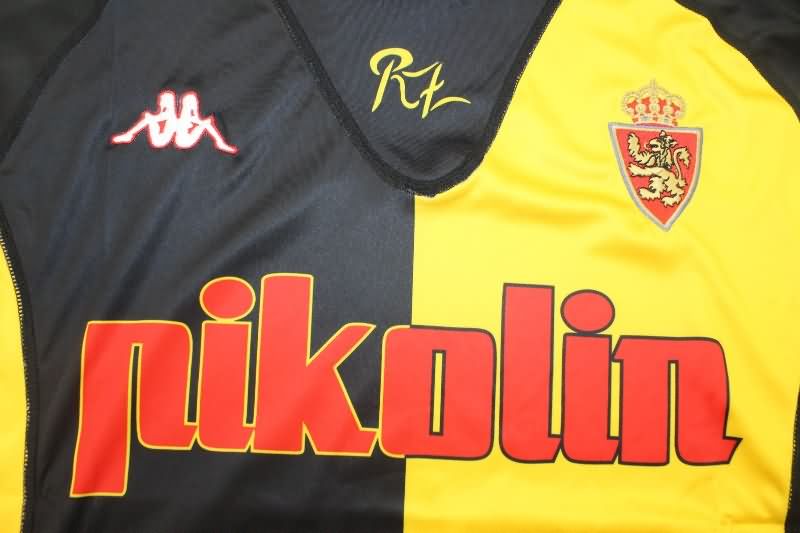 AAA(Thailand) Zaragoza 2001/02 Away Retro Soccer Jersey