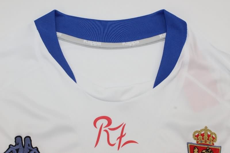 AAA(Thailand) Zaragoza 2001/02 Home Retro Soccer Jersey