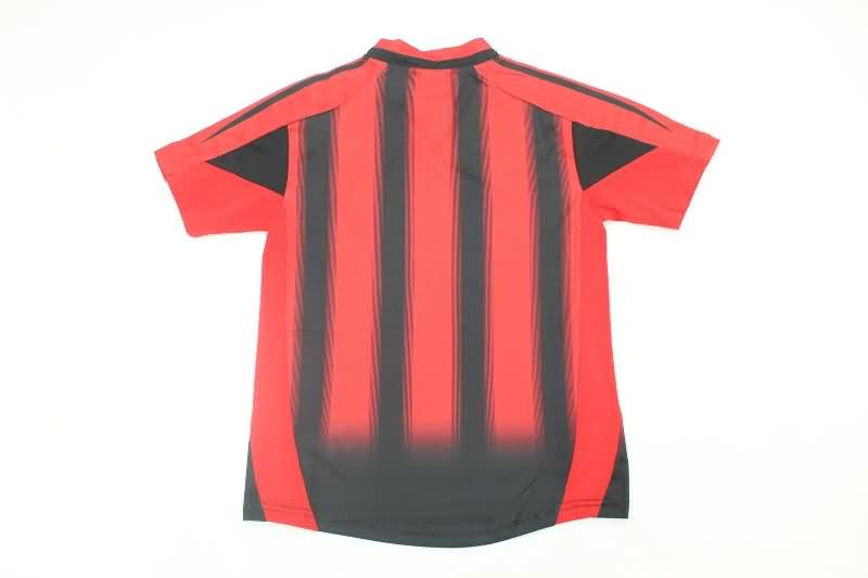 AC Milan 2004/05 Kids Home Soccer Jersey And Shorts
