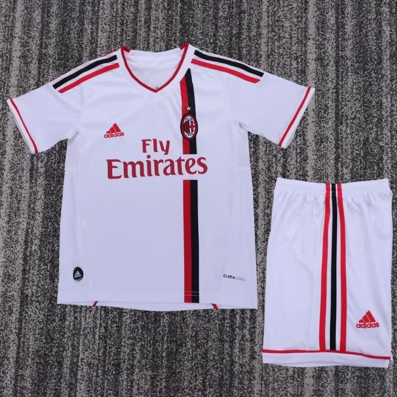 AC Milan 2011/12 Kids Away Soccer Jersey And Shorts AC Milan 2011/12 Kids Away Soccer Jersey And Shorts