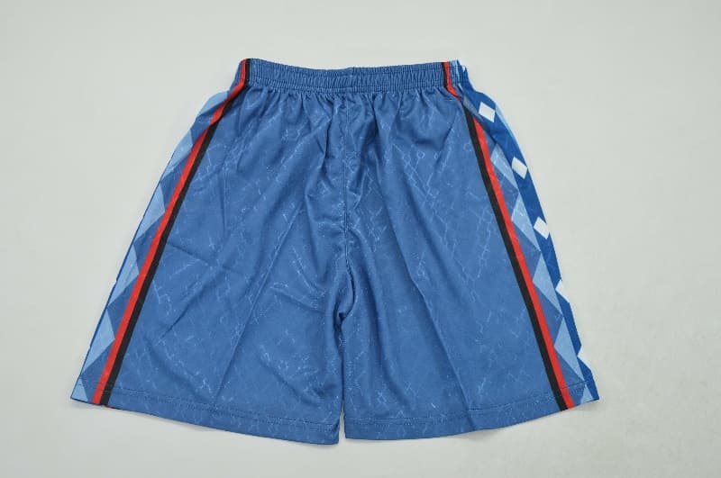 AC Milan 1995/96 Kids Away Soccer Jersey And Shorts