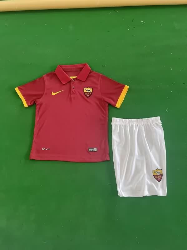 AS Roma 2014/15 Kids Home Soccer Jersey And Shorts