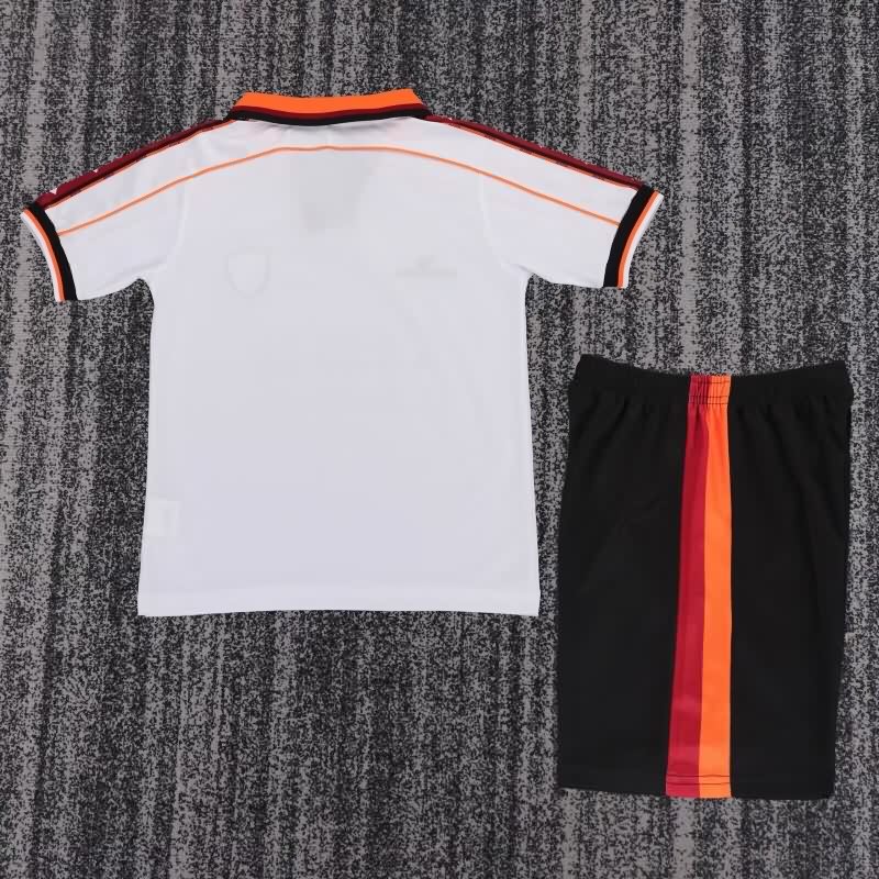 AS Roma 1998/99 Kids Away Soccer Jersey And Shorts