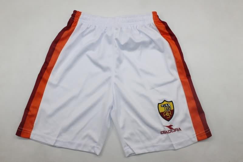 AS Roma 1998/99 Kids Home Soccer Jersey And Shorts
