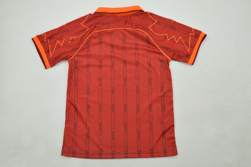 AS Roma 1999/00 Kids Home Soccer Jersey And Shorts