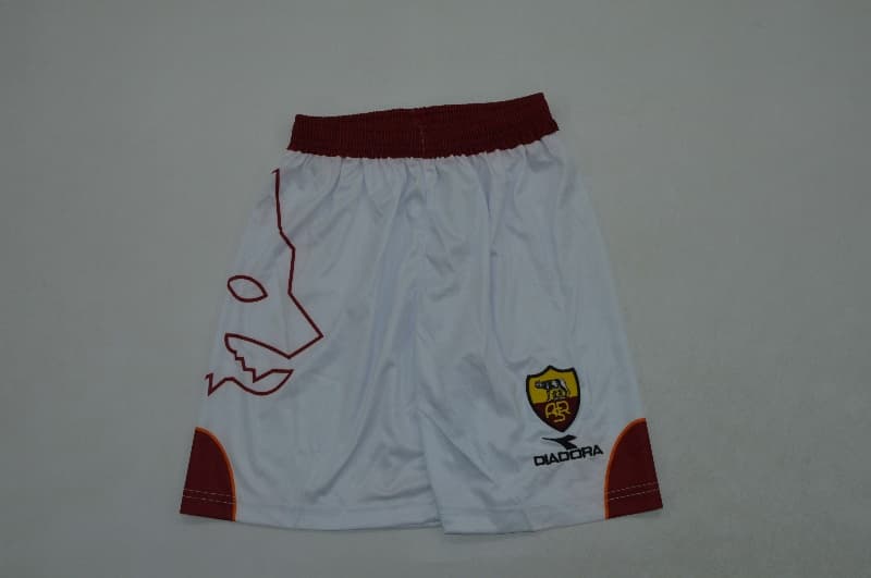 AS Roma 1999/00 Kids Home Soccer Jersey And Shorts
