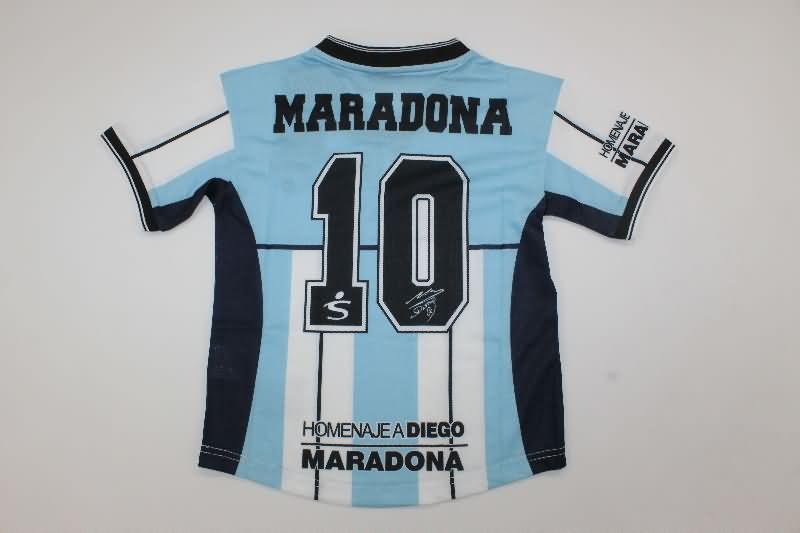 Argentina 2001 Kids Special Soccer Jersey And Shorts