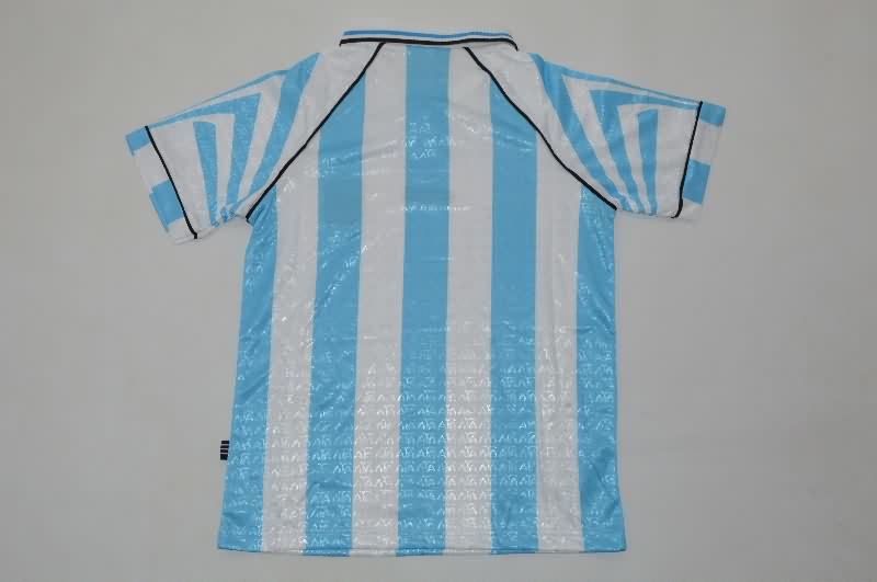 Argentina 1996/97 Kids Home Soccer Jersey And Shorts
