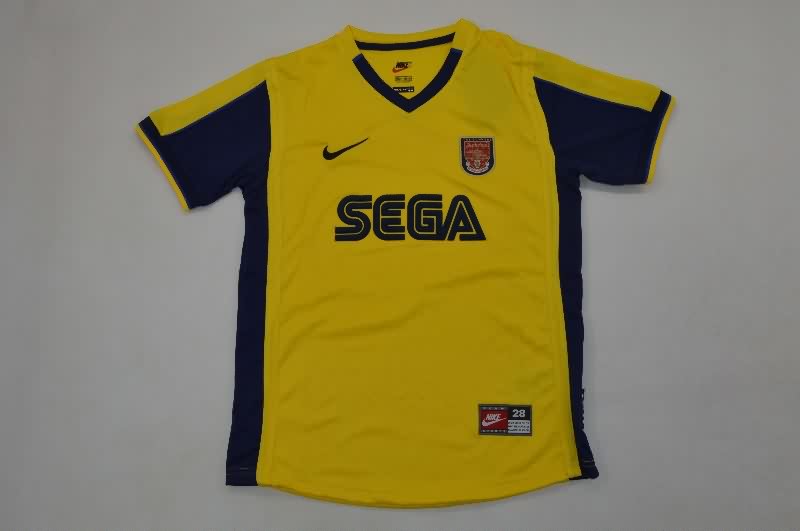 Arsenal 2000/01 Kids Away Soccer Jersey And Shorts