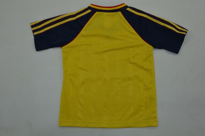 Arsenal 1988/90 Kids Away Soccer Jersey And Shorts