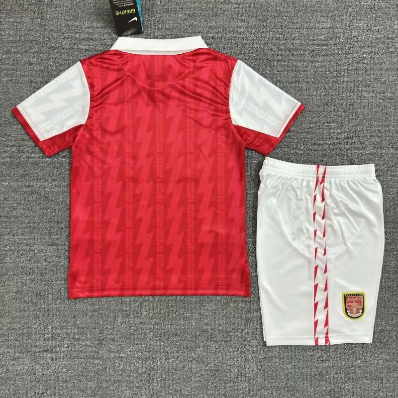 Arsenal 1994/96 Kids Home Soccer Jersey And Shorts